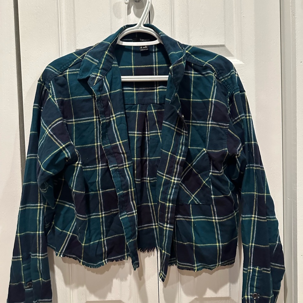 Cropped Flannel